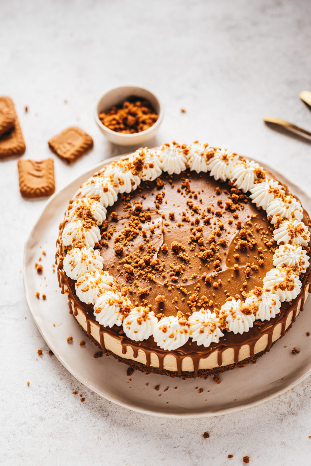 Recette cheesecake speculoos - Lilie Bakery