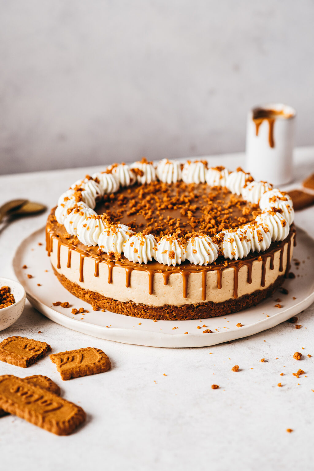 Recette cheesecake speculoos sans cuisson - Lilie Bakery