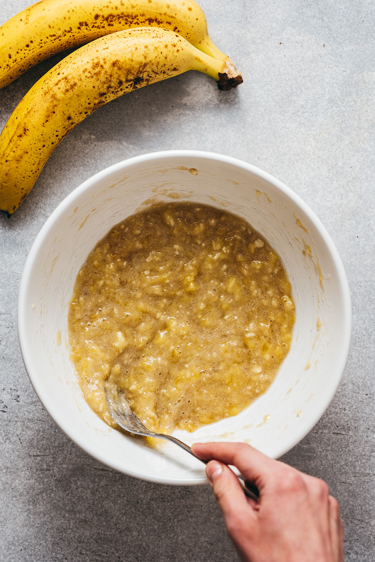 Bananes écrasées muffins banane - Lilie Bakery