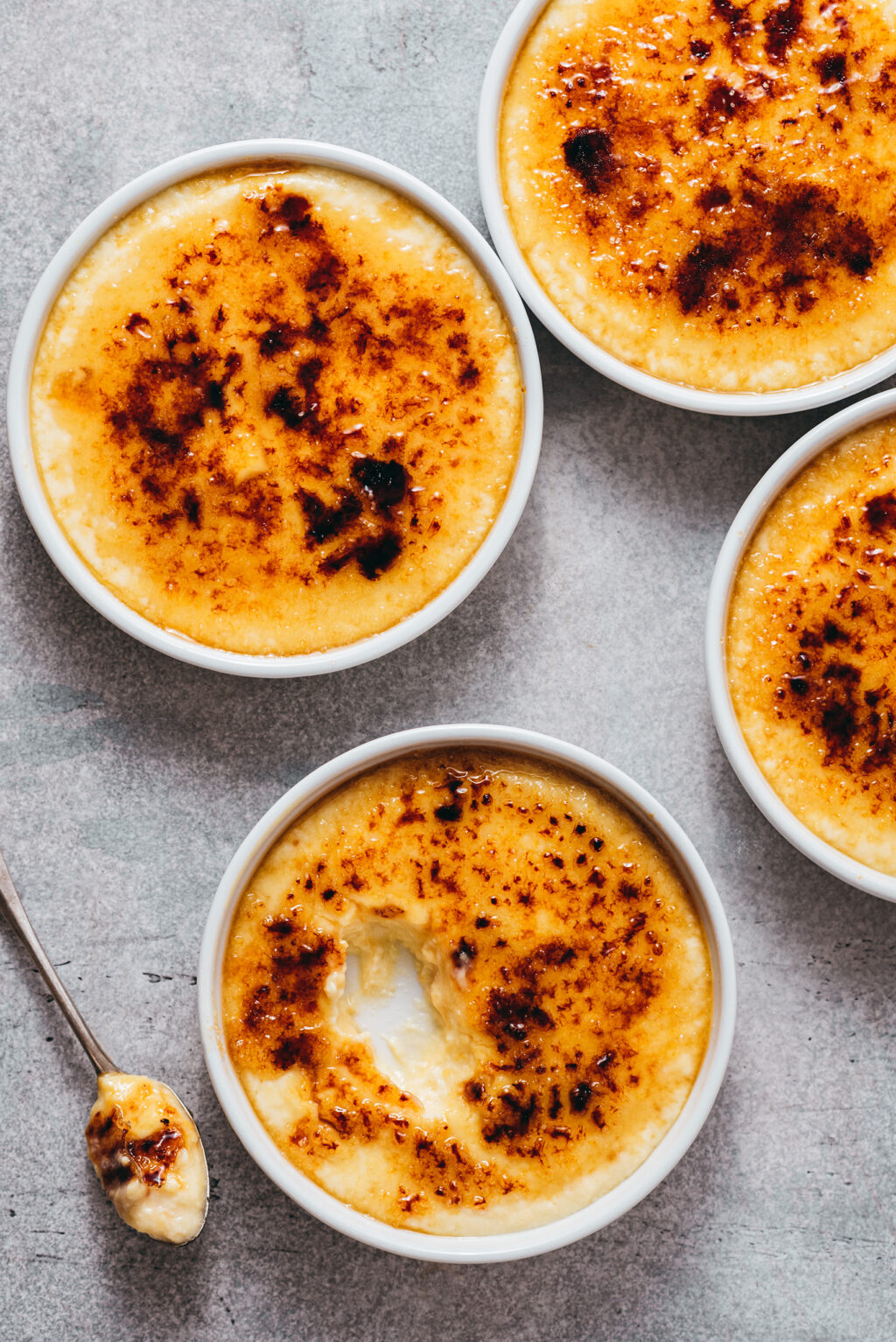 Crème catalane espagnole - Lilie Bakery