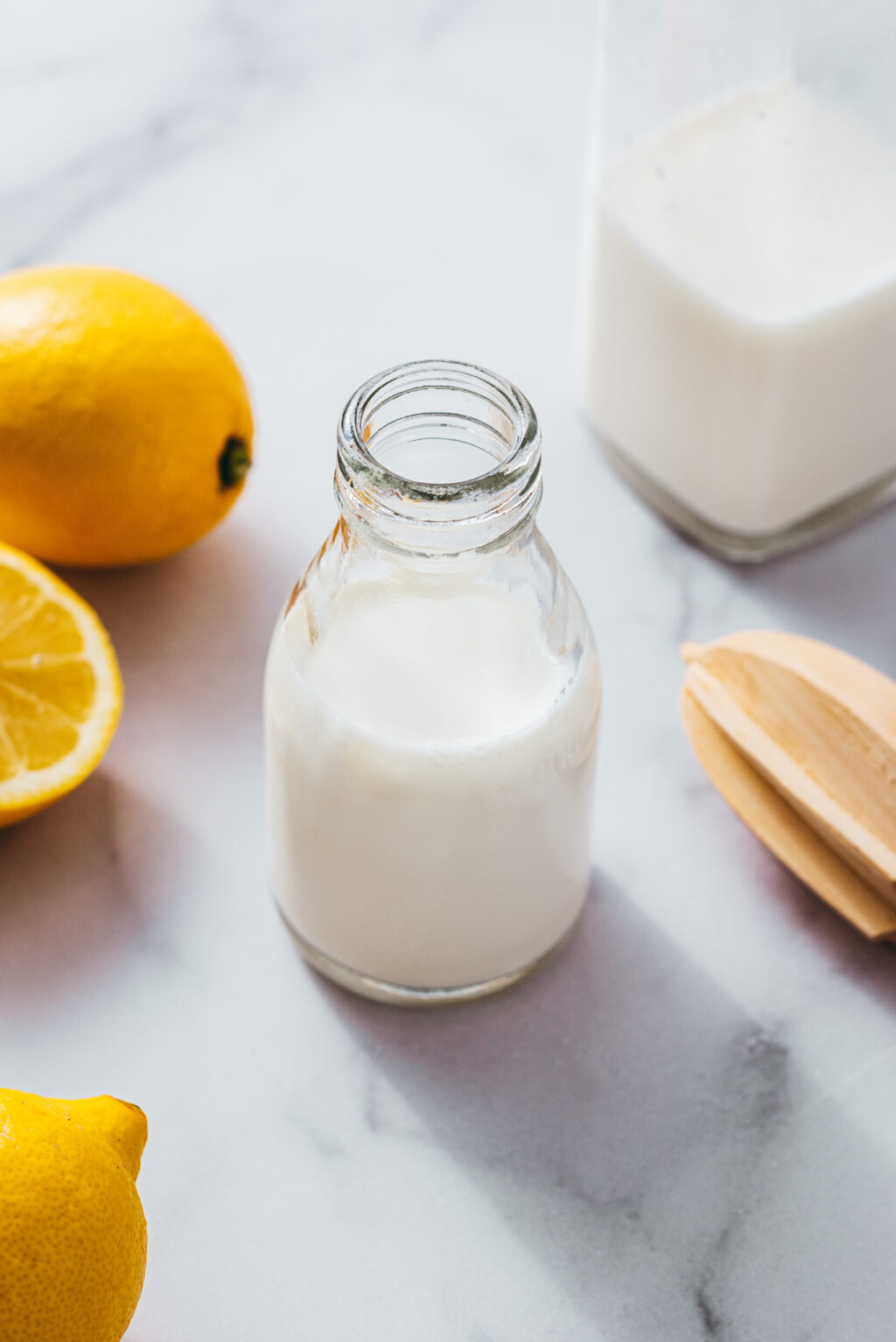 Homemade buttermilk fermented milk - Lilie Bakery