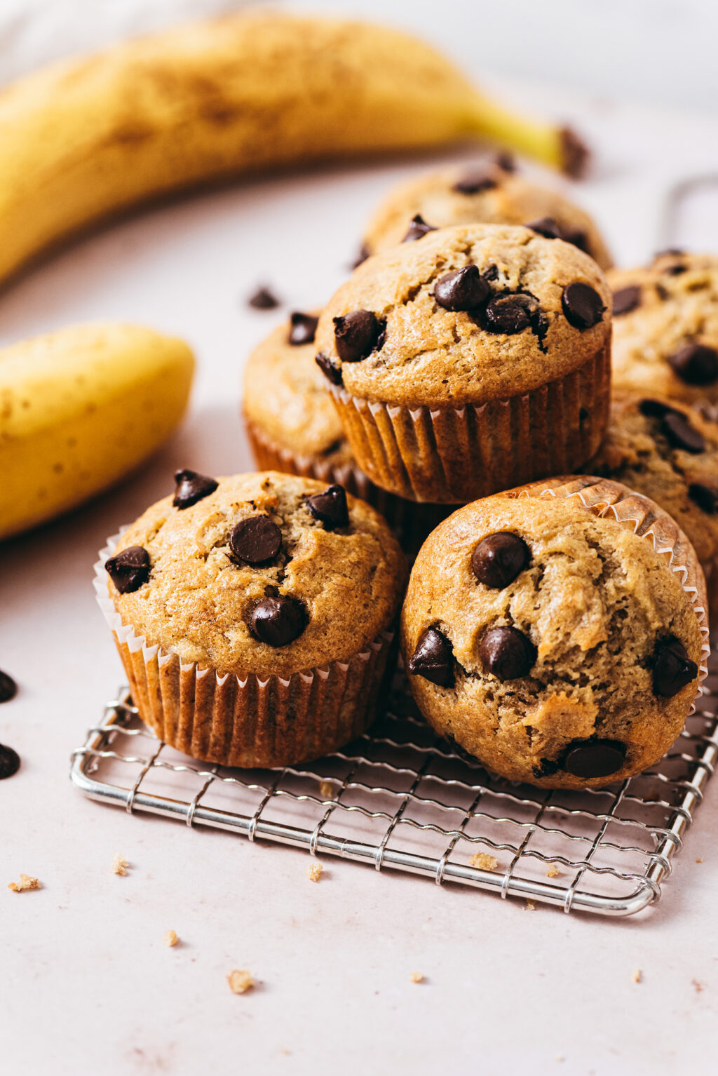 Muffins banane chocolat - Lilie Bakery