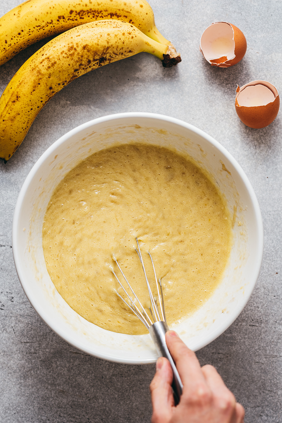 Pâte à muffins banane - Lilie Bakery