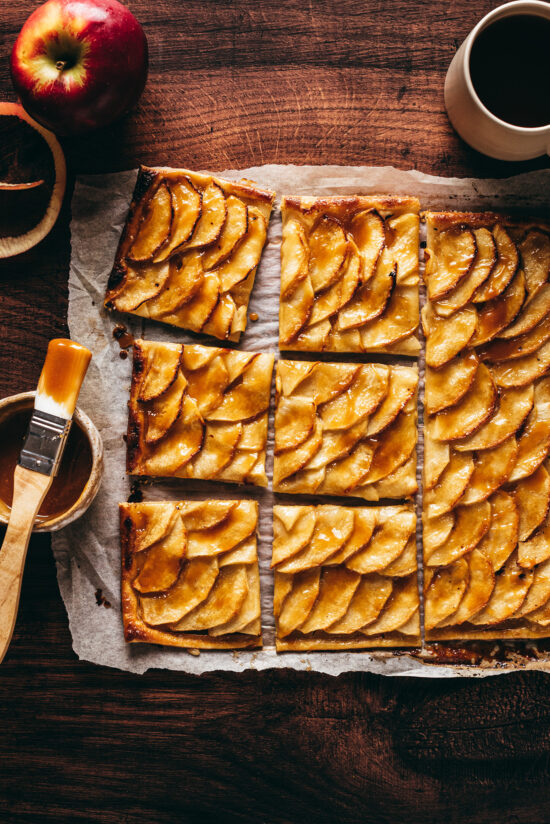 Tarte Fine Aux Pommes & Caramel Beurre Salé