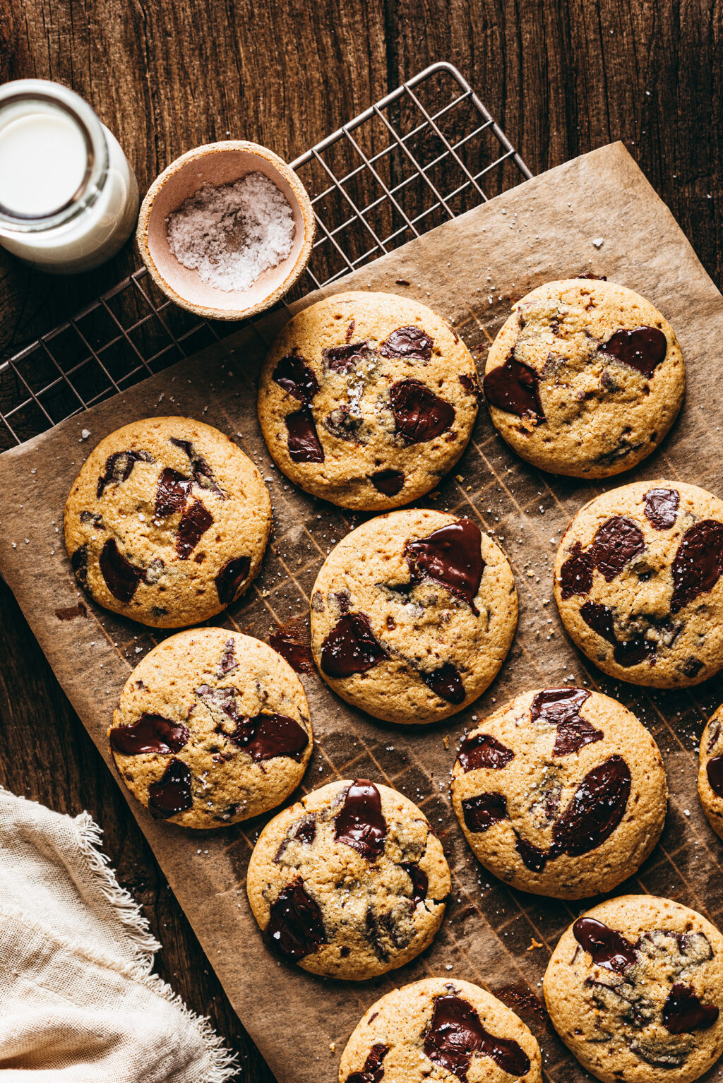 Cookies sans gluten p&eacute;pites chocolat - Lilie Bakery