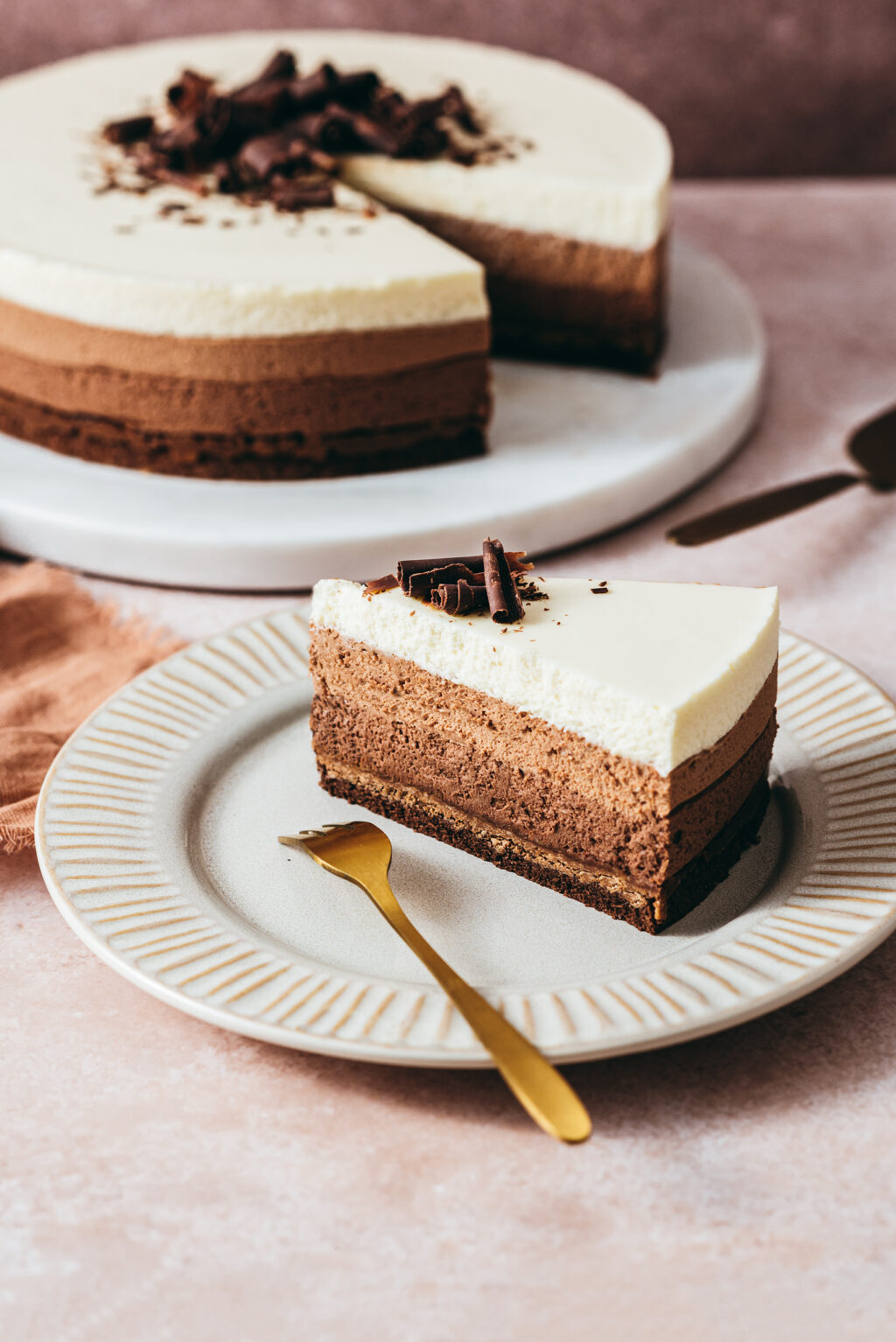 Dessert 3 chocolates