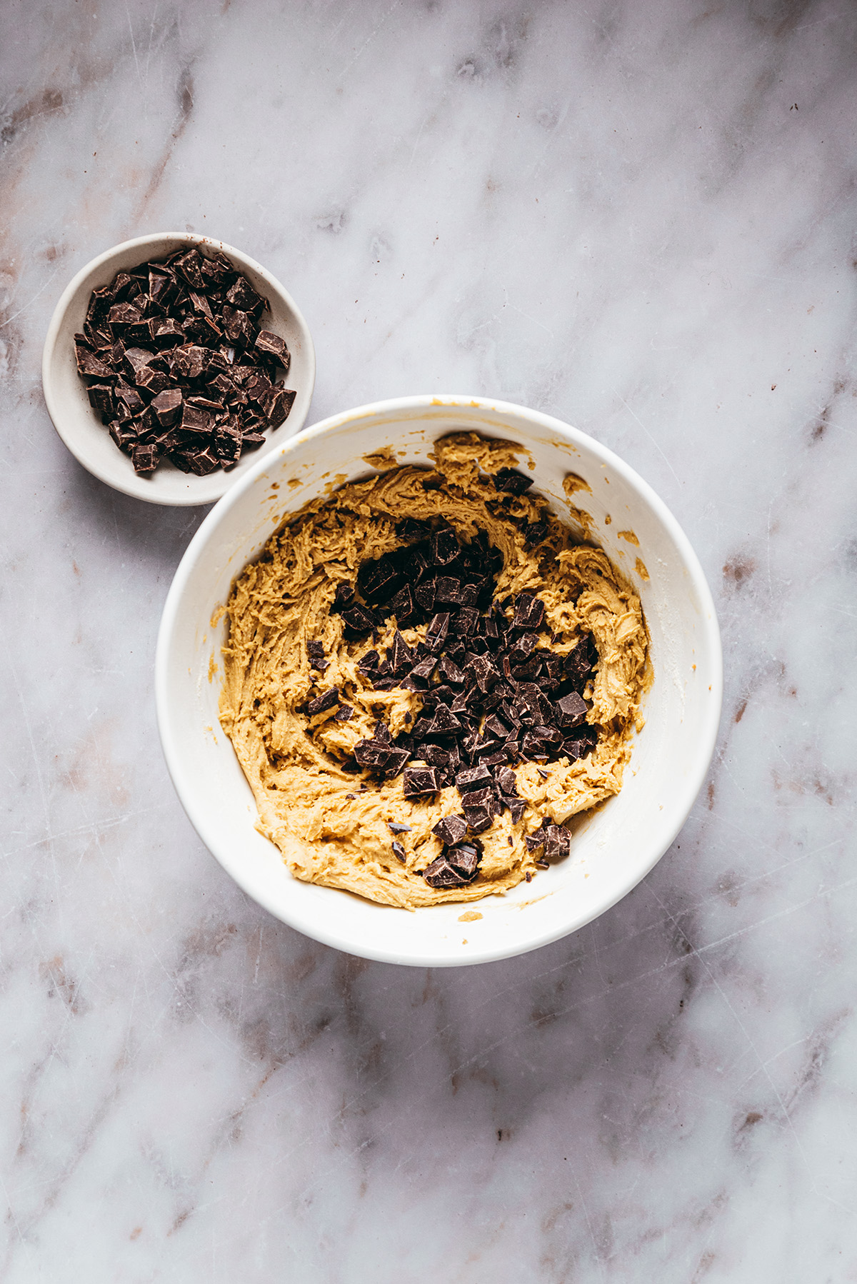 Pas à pas 3 pâte à cookies - Lilie Bakery