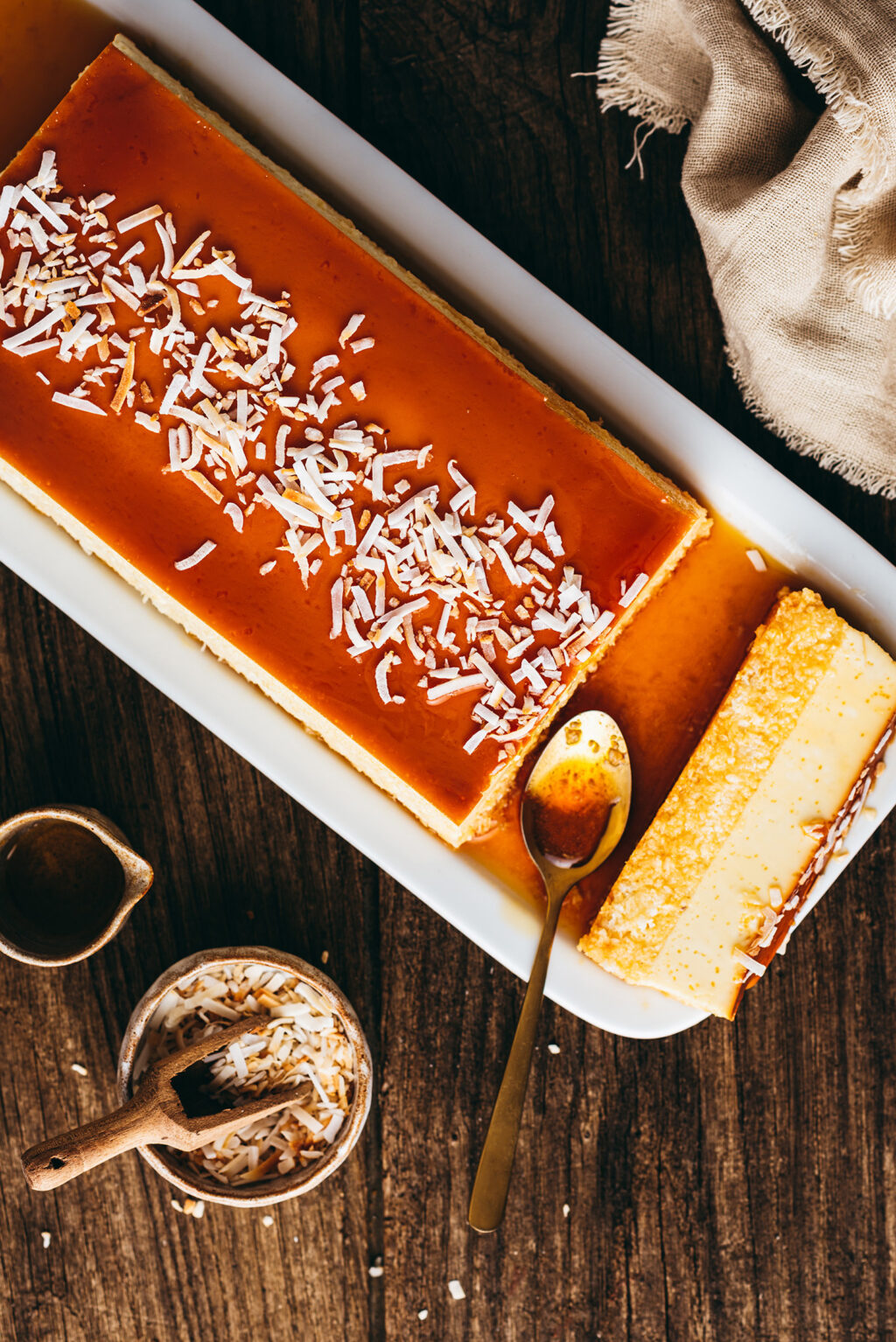 Flan coco caramel - Lilie Bakery