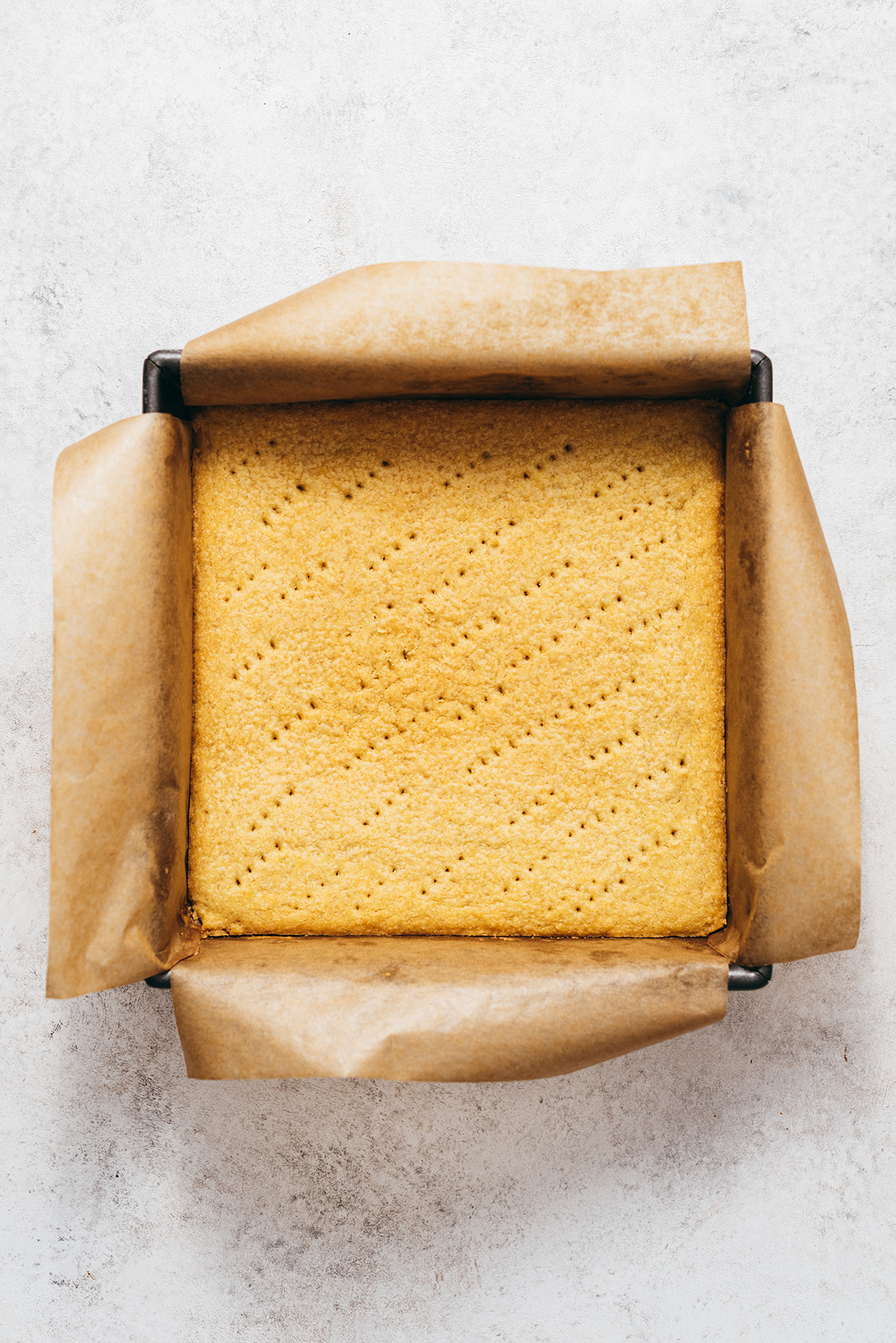 Shortbread cuit dans moule - Lilie Bakery