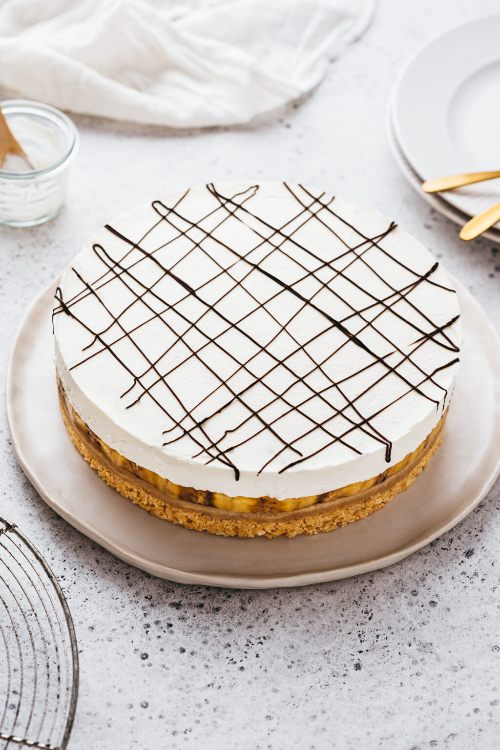 Comment faire un banoffee - Lilie Bakery