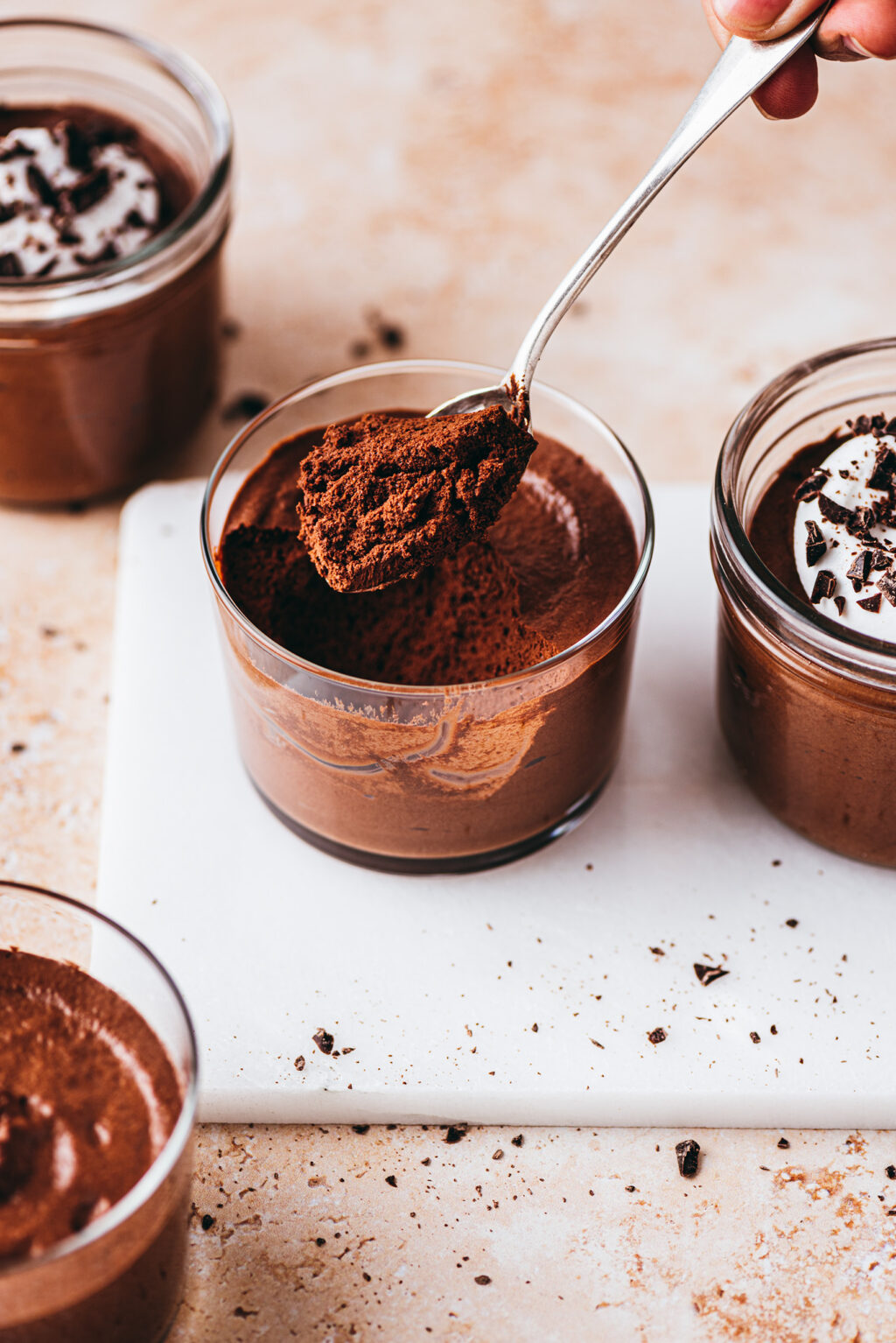 Mousse au chocolat sans oeuf - Lilie Bakery