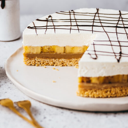 Recette banoffee pie facile banane caramel - Lilie Bakery