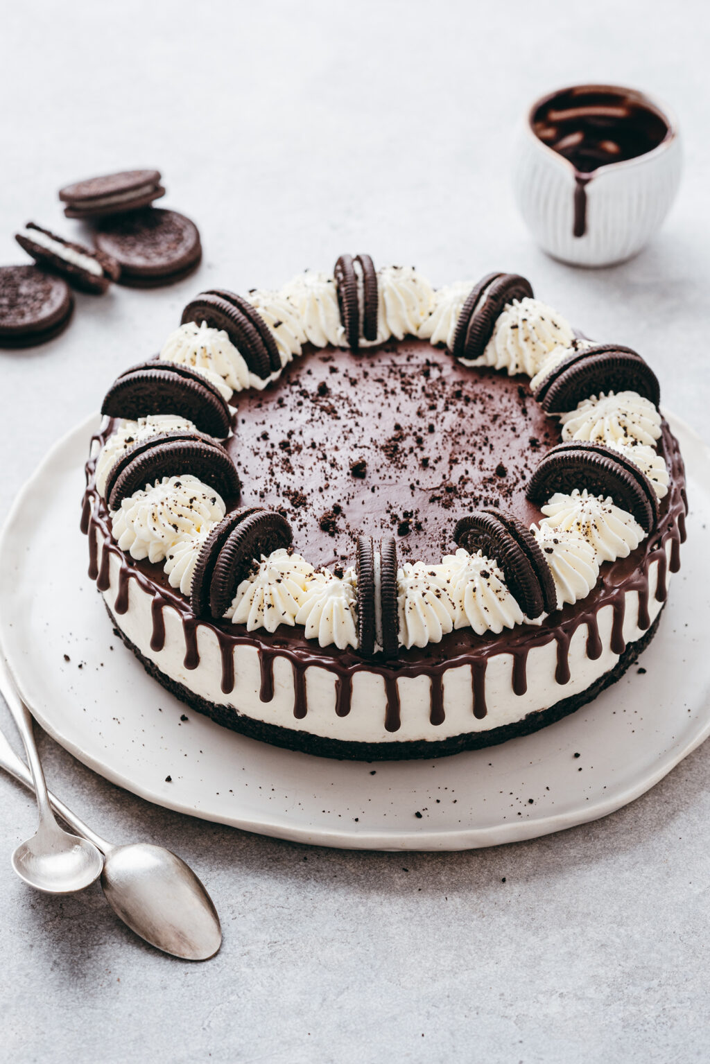 Cheesecake oreo sans cuisson - Lilie Bakery