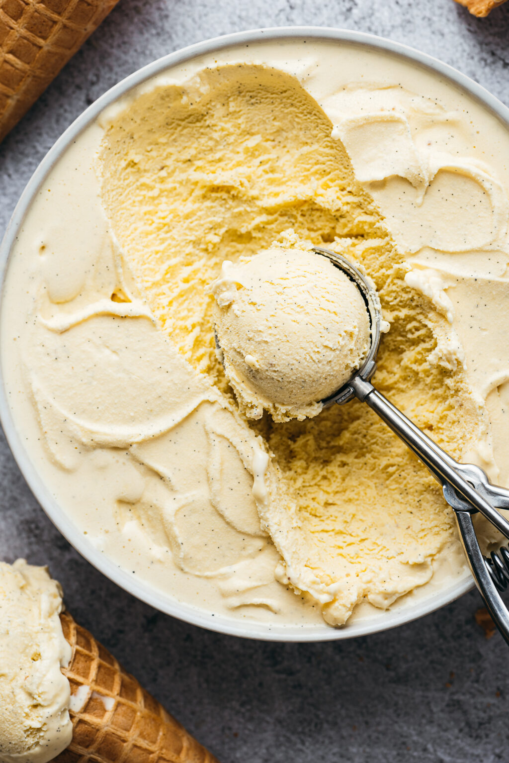 Glace à la vanille facile - Blog Lilie Bakery