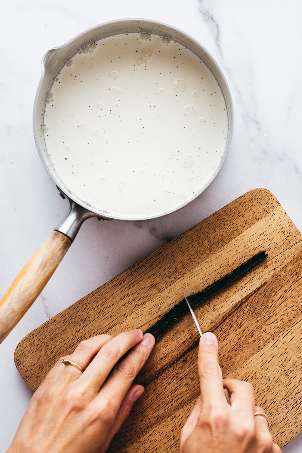 Gousse vanille infusée glace - Lilie Bakery