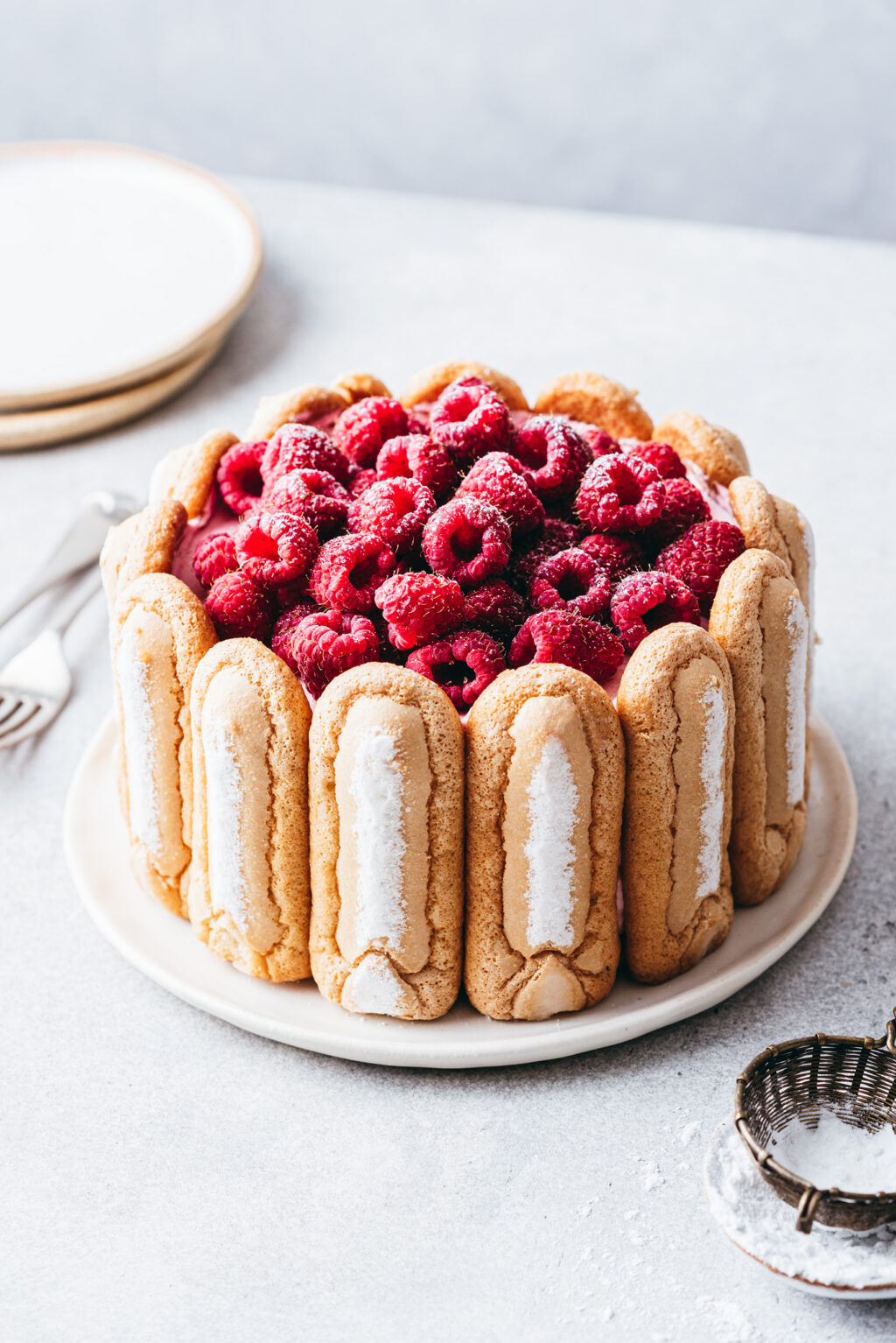 Charlotte aux framboises - Lilie Bakery