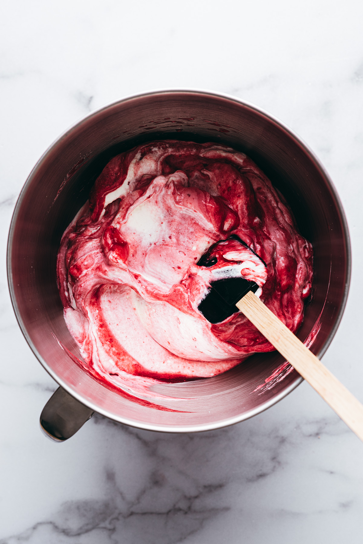 Préparation charlotte framboise - Lilie Bakery