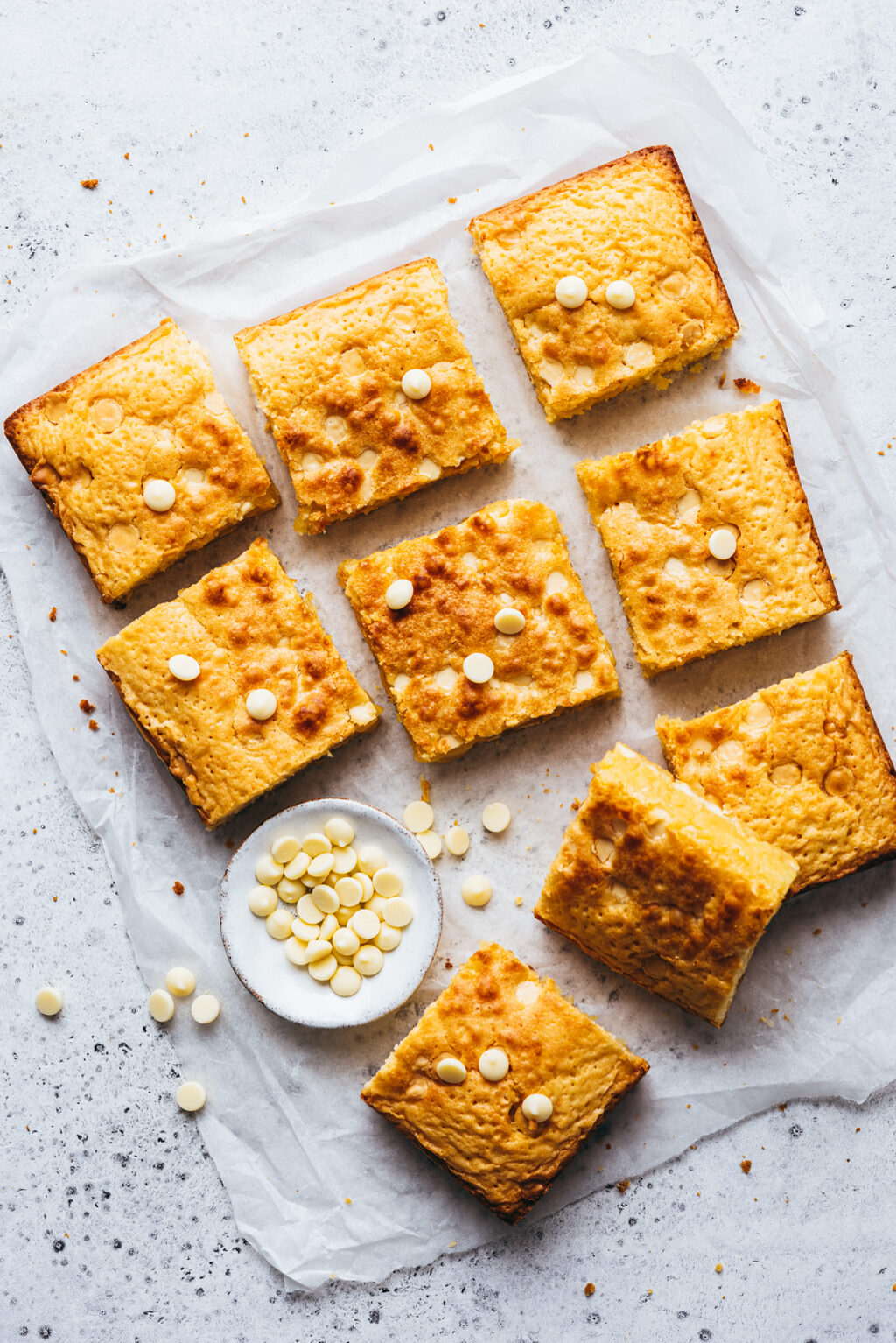 White chocolate brownie recipe - Lilie Bakery