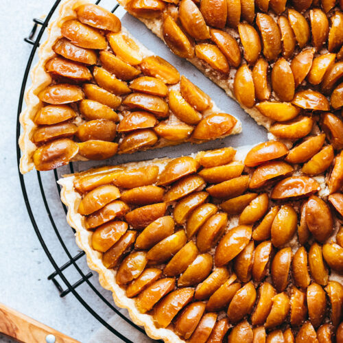 Recette tarte aux mirabelles - Lilie Bakery