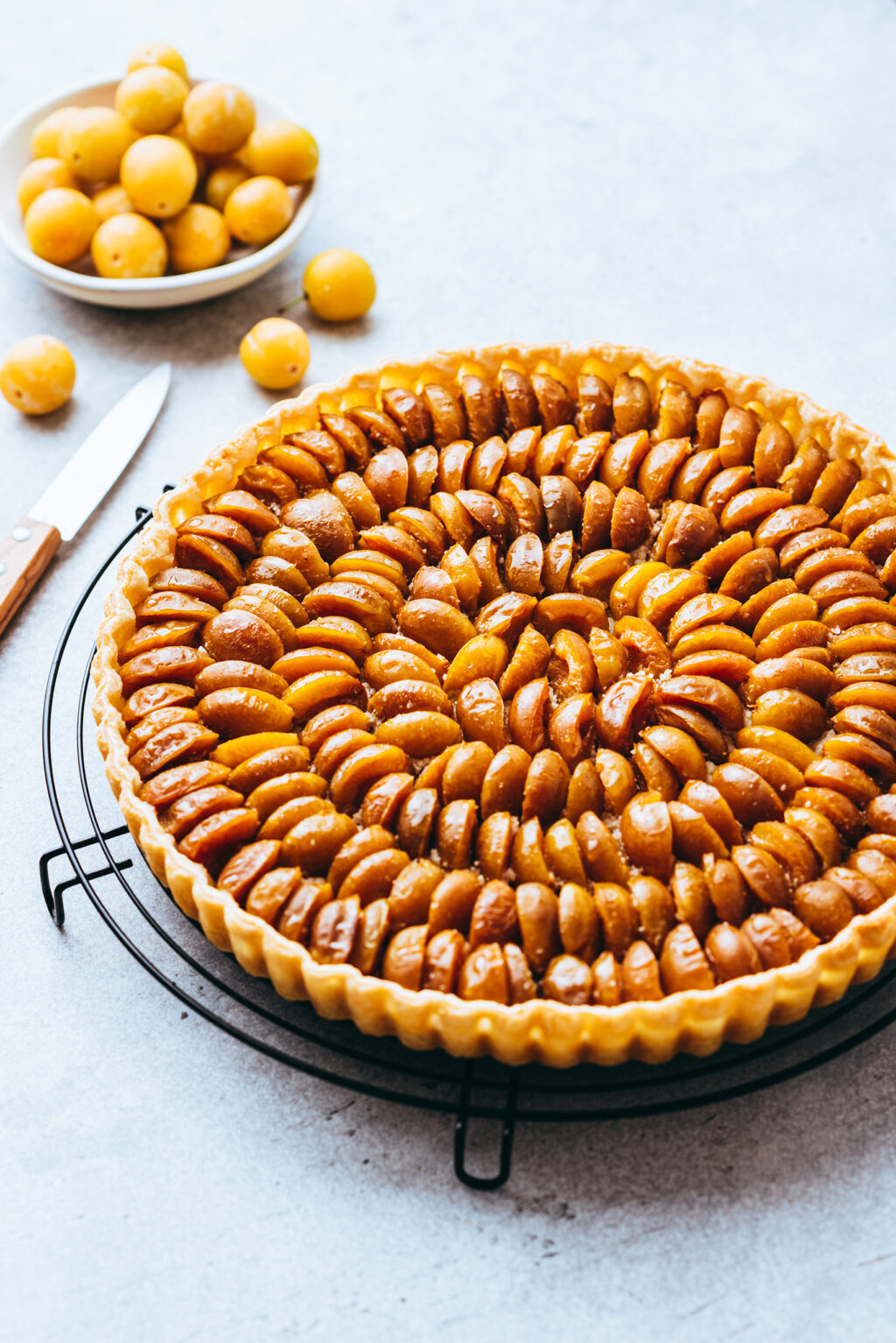 Tarte mirabelle - Lilie Bakery