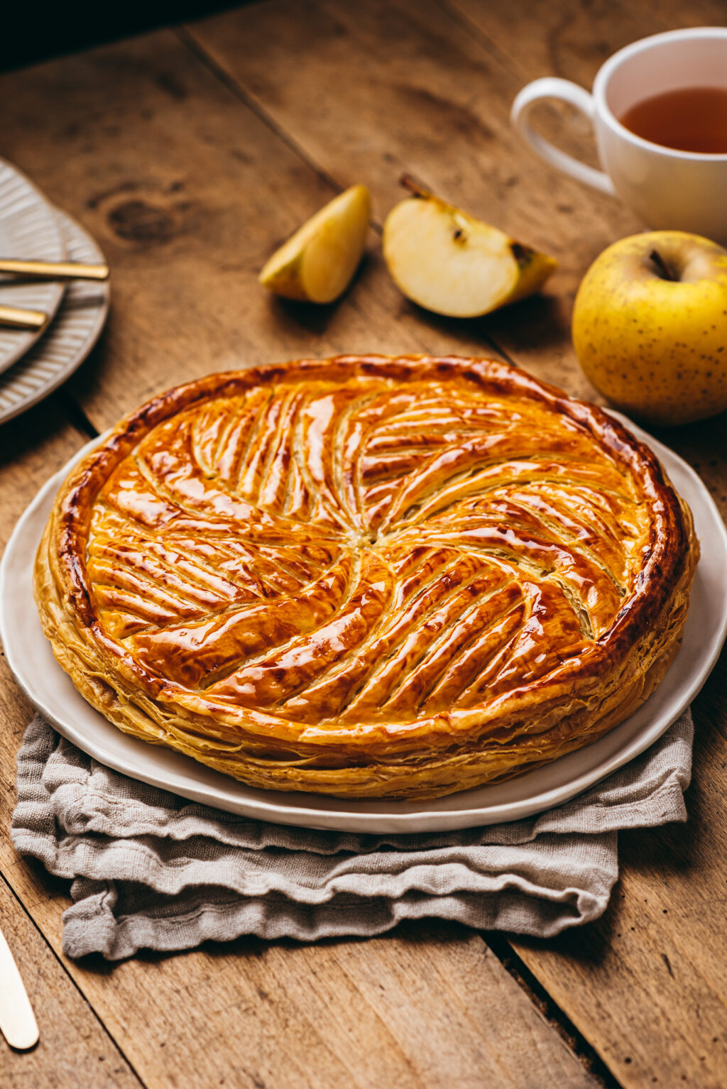 Galette des rois aux pommes - Lilie Bakery