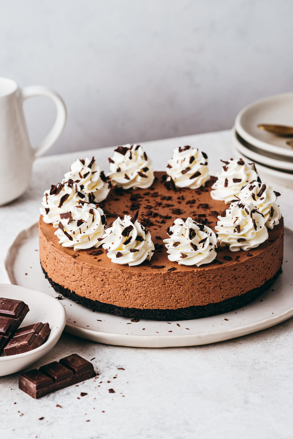 Cheesecake chocolat - Lilie Bakery