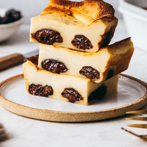 Recette far breton aux pruneaux - Lilie Bakery
