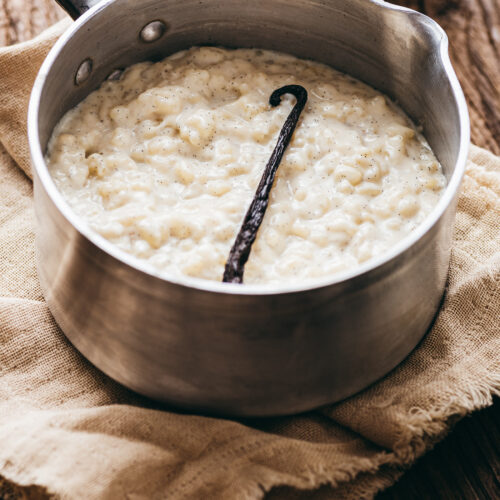 Old fashioned rice pudding recipe - Lilie Bakery