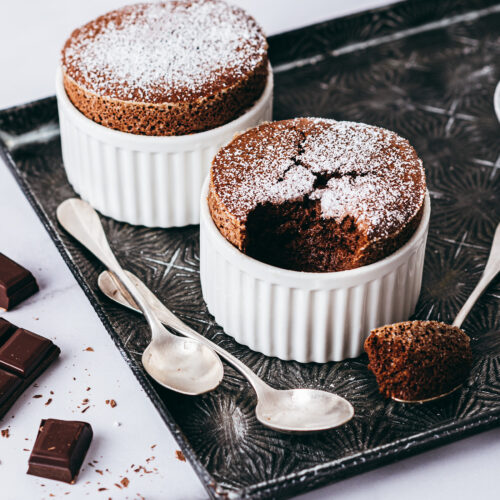 Recette soufflé au chocolat facile - Lilie Bakery