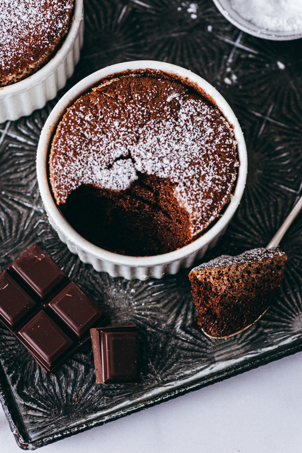 Soufflé au chocolat facile - Lilie Bakery