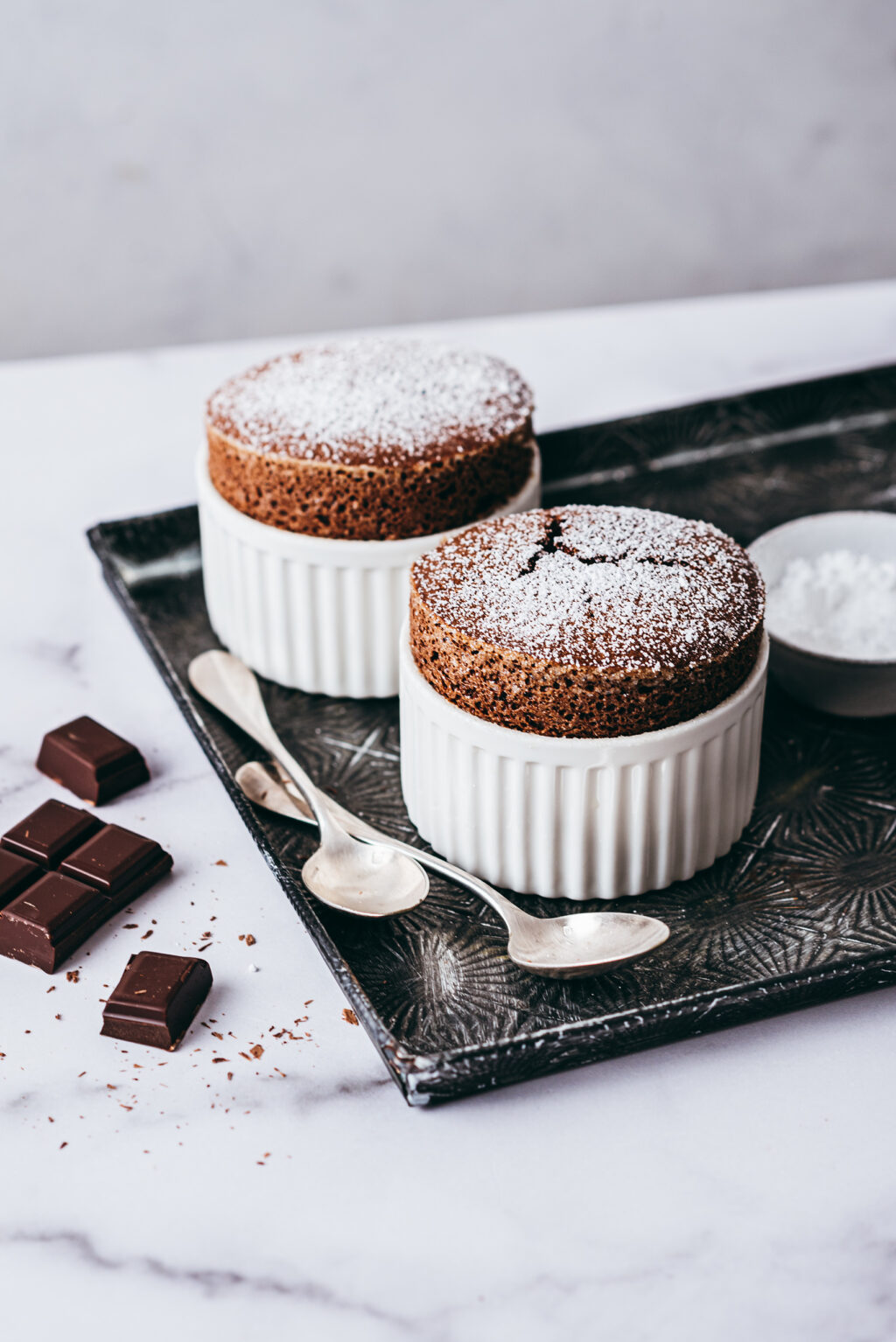 Soufflé au chocolat léger - Lilie Bakery