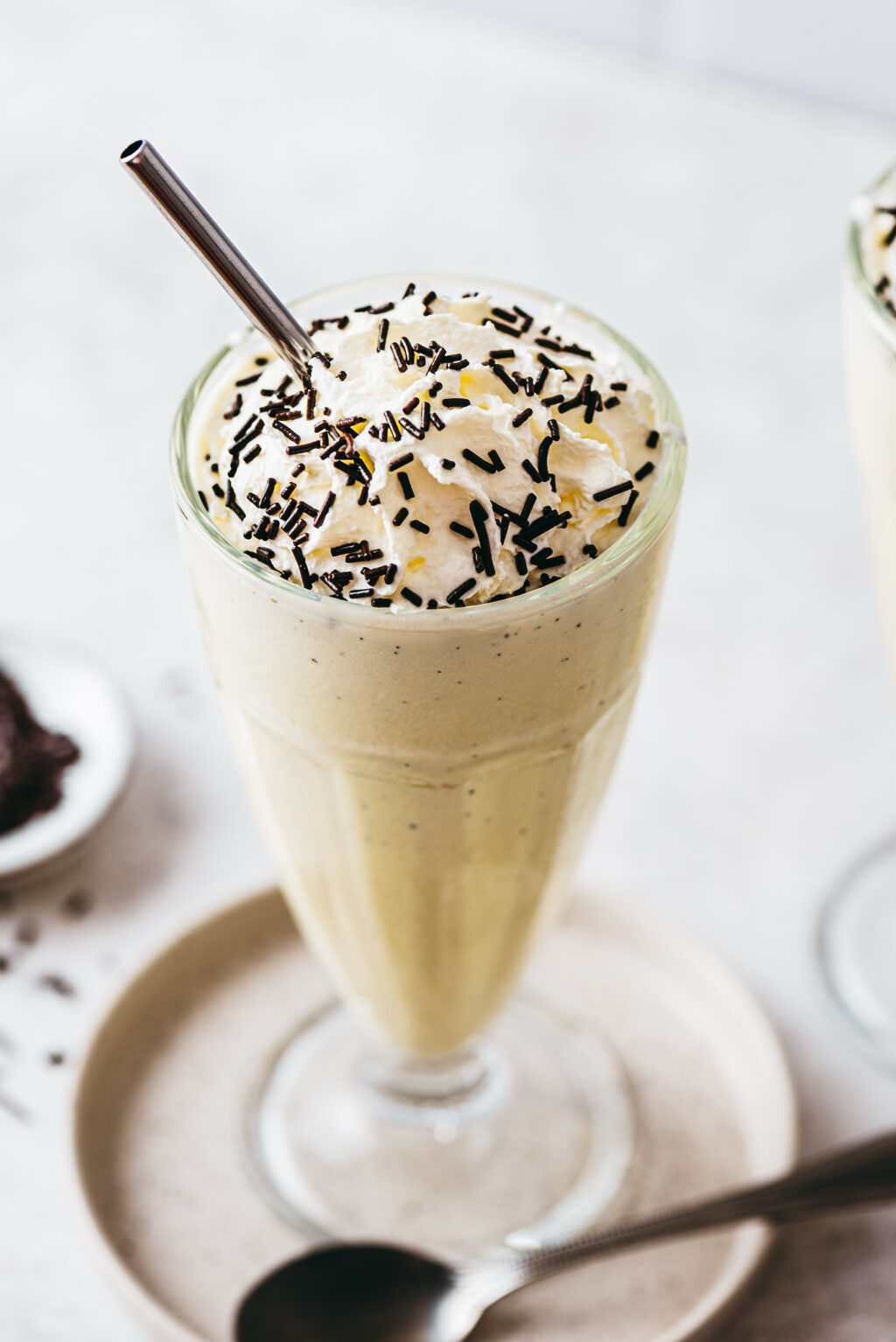 Milkshake vanille et chantilly - Lilie Bakery