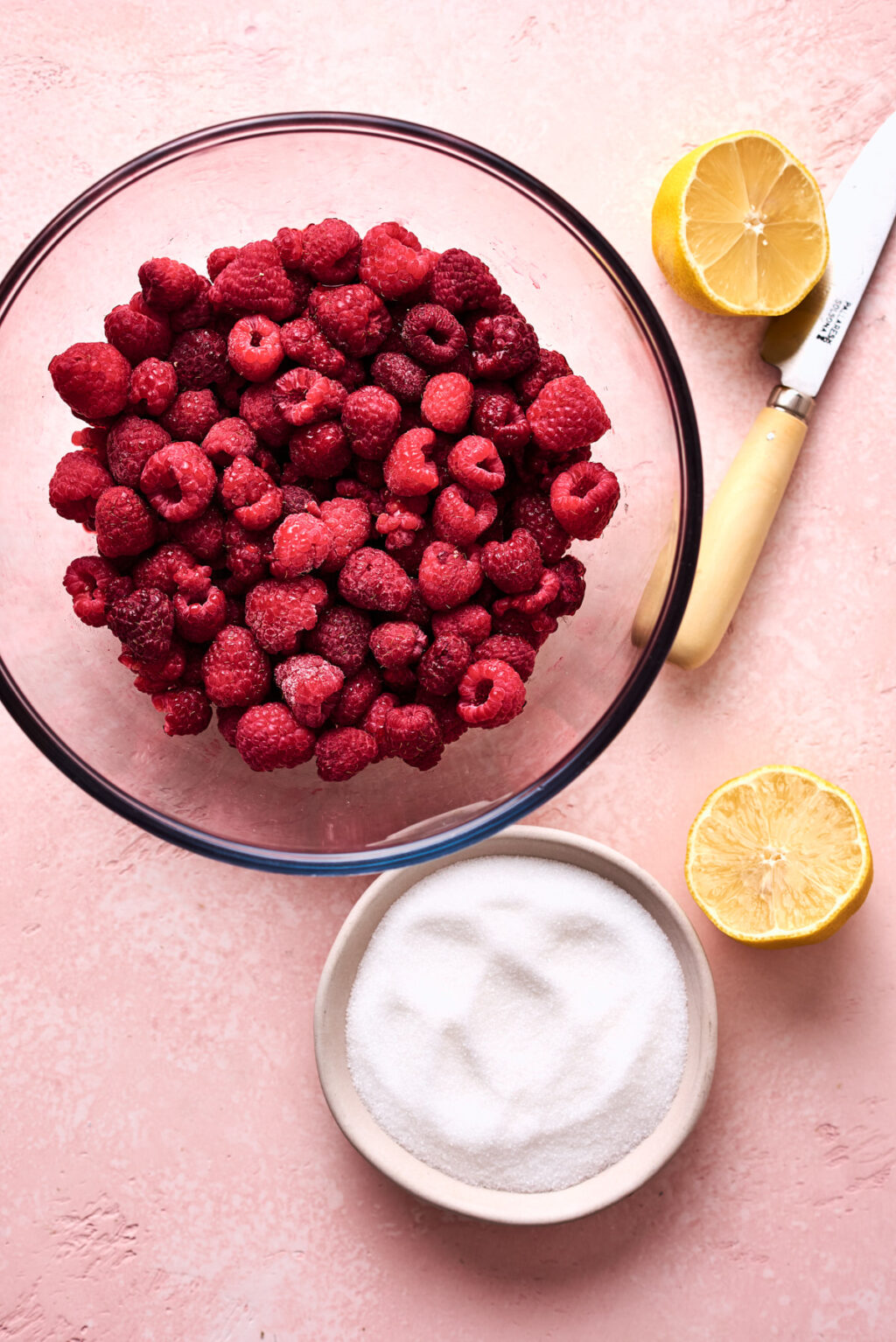 3 ingrédients coulis framboise - Lilie Bakery