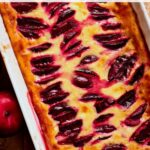 Clafoutis aux prunes facile