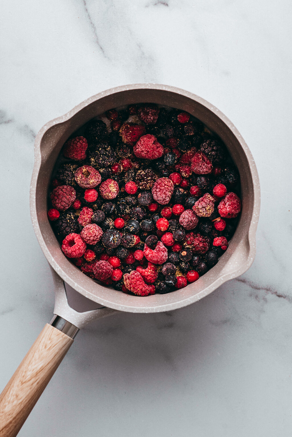 Compote fruits rouges - Lilie Bakery