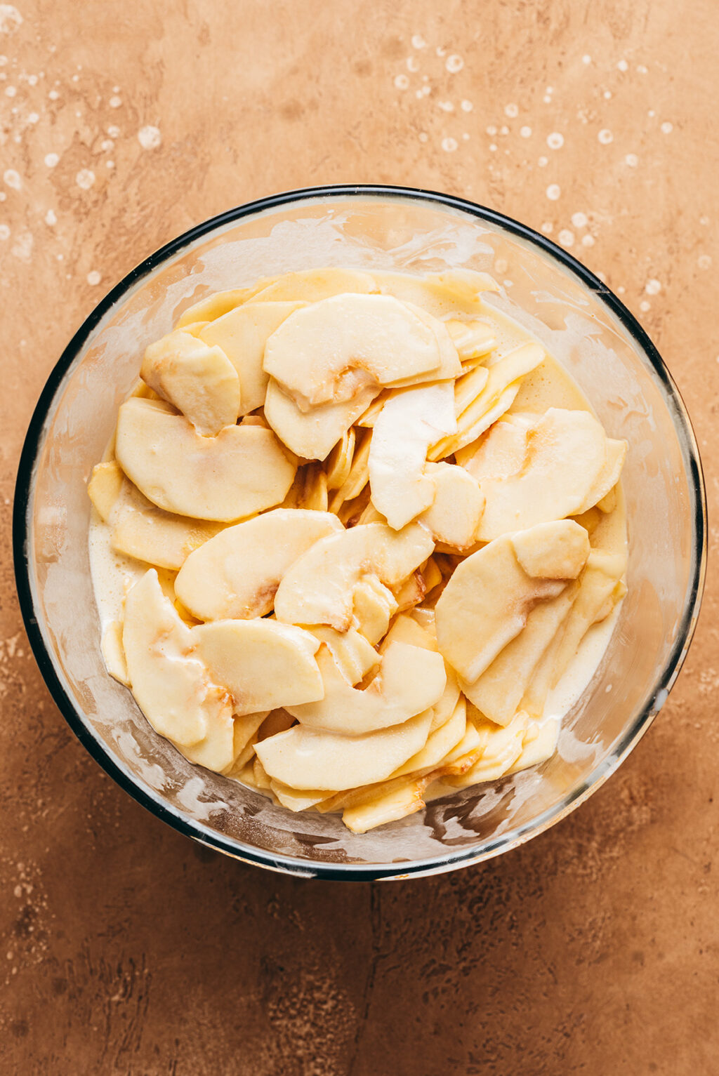 Préparation gâteau invisible - Lilie Bakery