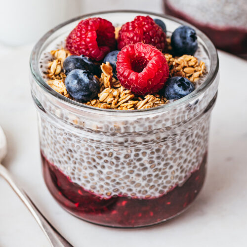 Recette pudding chia express - Lilie Bakery
