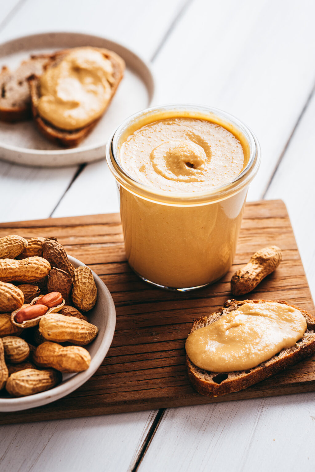 Beurre de cacahuètes facile - Lilie Bakery