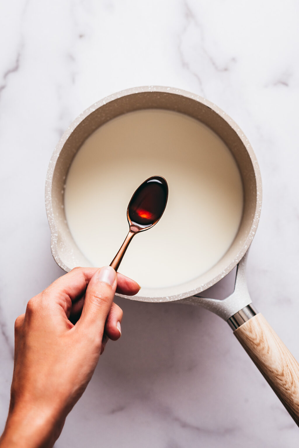 Lait vanille pour latte - Lilie Bakery