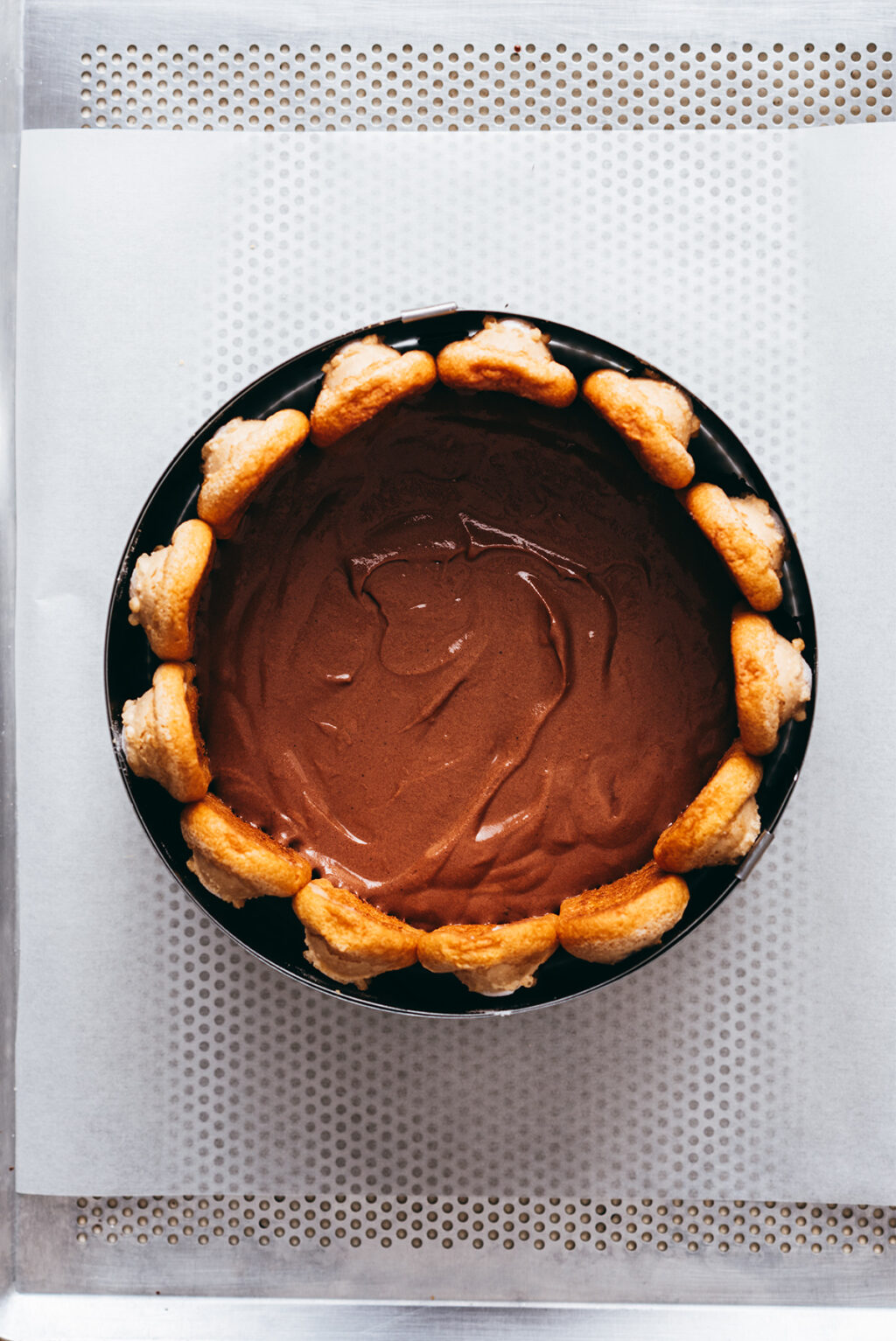 Mousse chocolat charlotte - Lilie Bakery