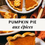 Pumpkin pie aux &eacute;pices