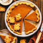 Pumpkin pie fondante
