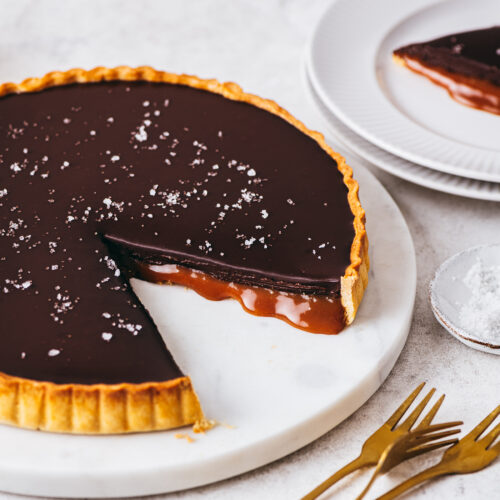 Tarte chocolat caramel - Lilie Bakery