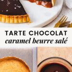 Tarte chocolat caramel facile