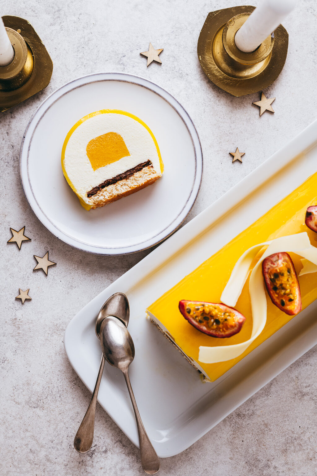 Bûche exotique - Lilie Bakery