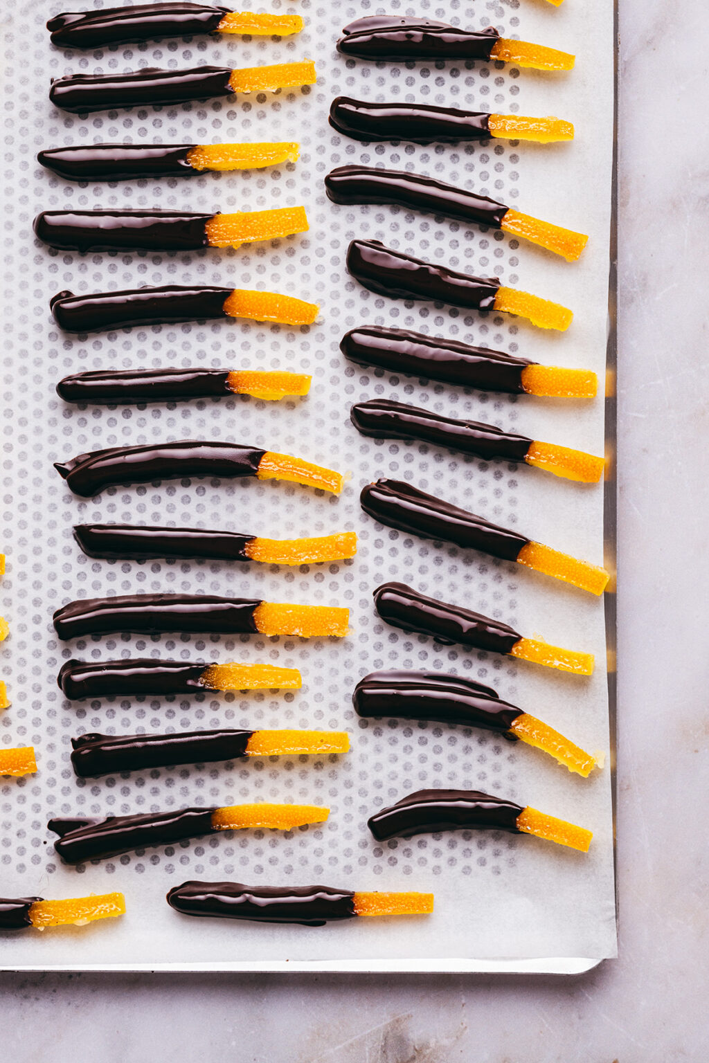 Ecorces orange au chocolat - Lilie Bakery