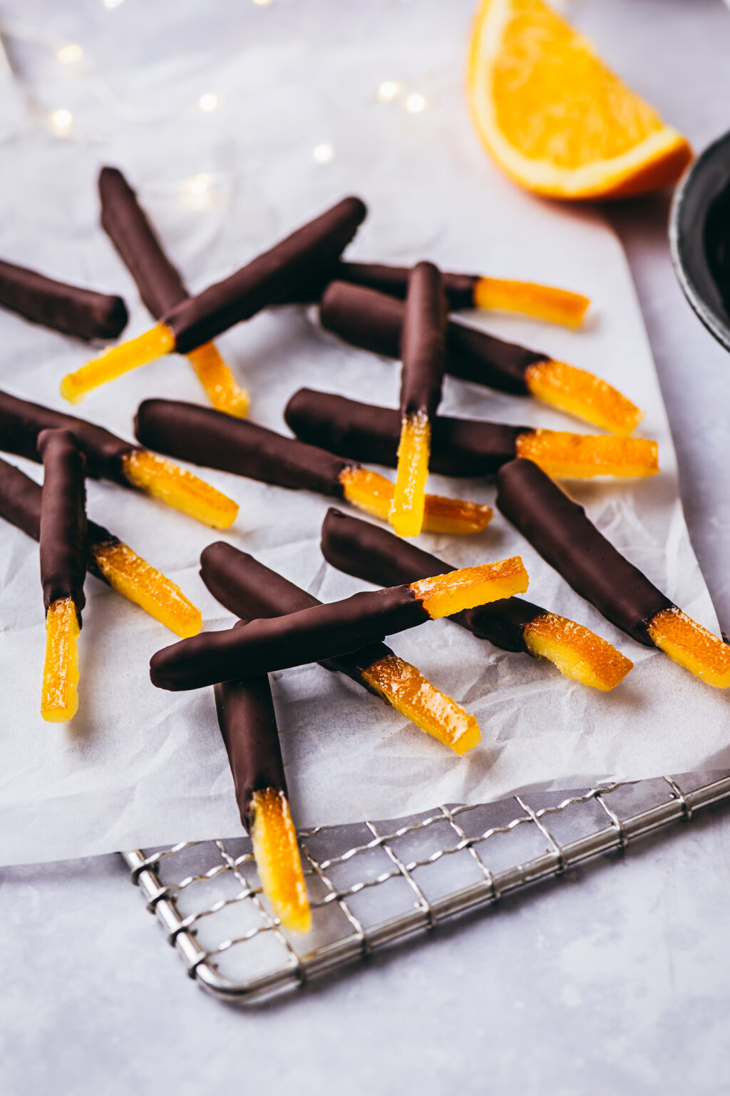 Orangettes recette facile - Lilie Bakery