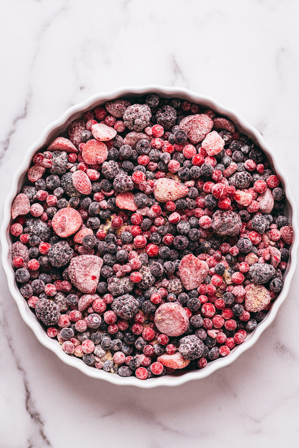 Crumble fruits surgelés - Lilie Bakery