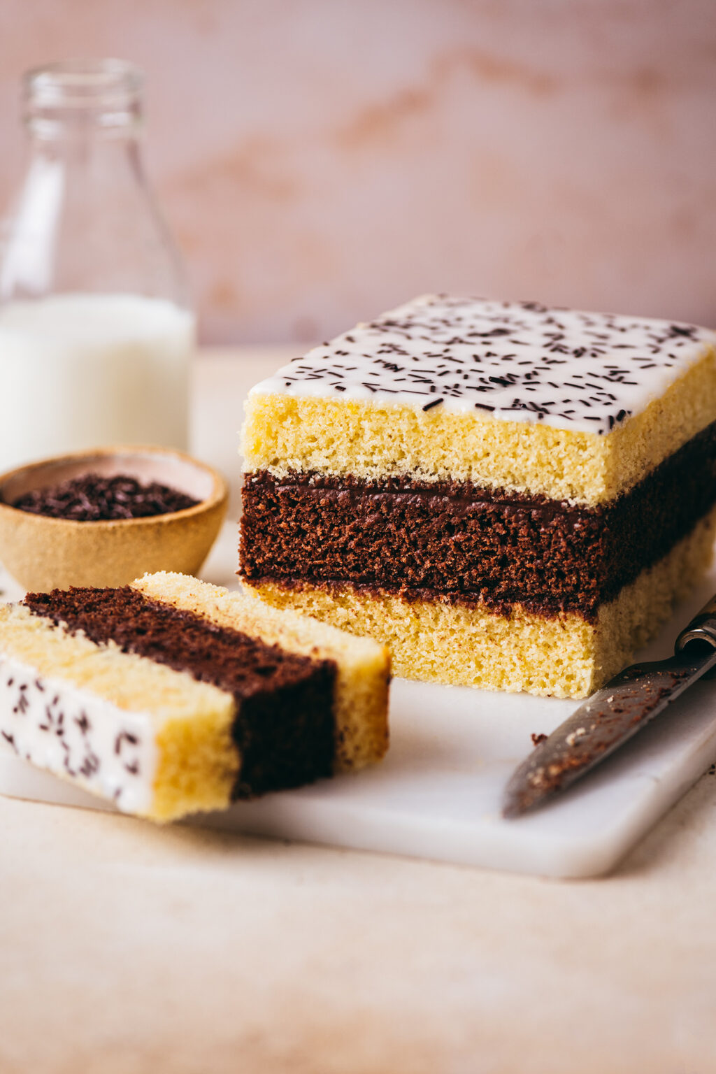 Homemade Neapolitan recipe - Lilie Bakery