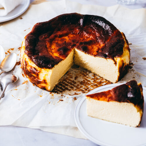 Recette cheesecake basque - Lilie Bakery